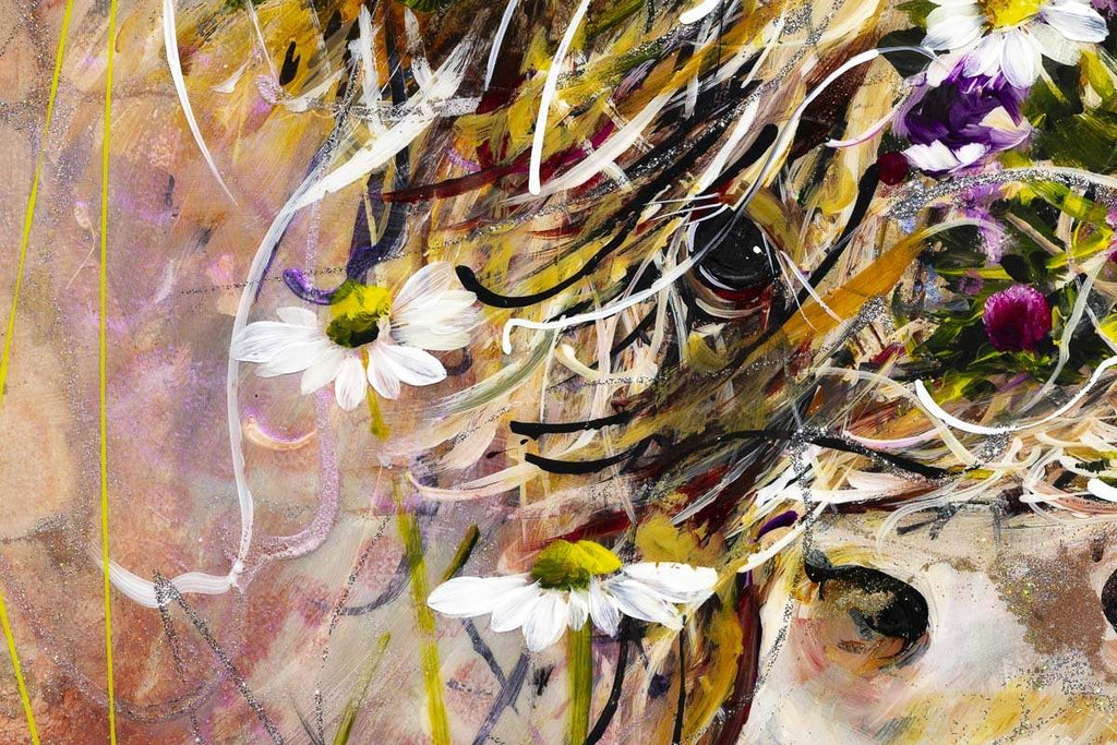 Bobby - Original - SOLD by artist Rozanne Bell - Wyecliffe Galleries