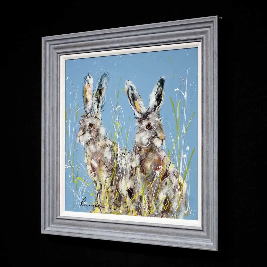 Bonded - Original - SOLD by artist Rozanne Bell - Wyecliffe Galleries