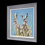 Bonded - Original - SOLD by artist Rozanne Bell - Wyecliffe Galleries