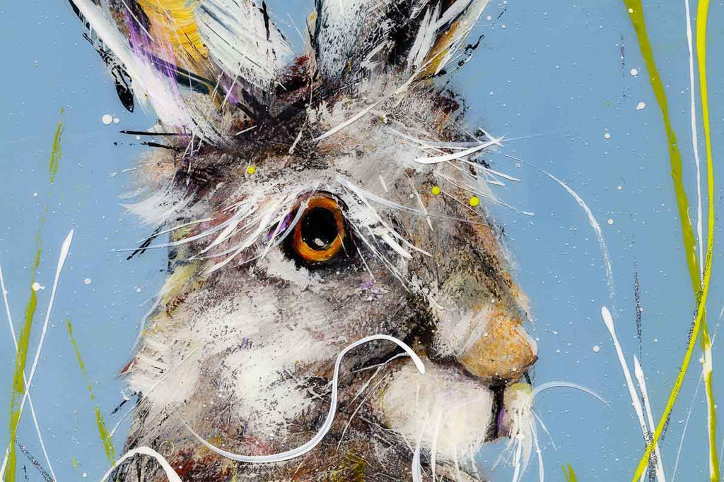 Bonded - Original - SOLD by artist Rozanne Bell - Wyecliffe Galleries