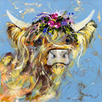 Bonnie - Original - SOLD by artist Rozanne Bell - Wyecliffe Galleries