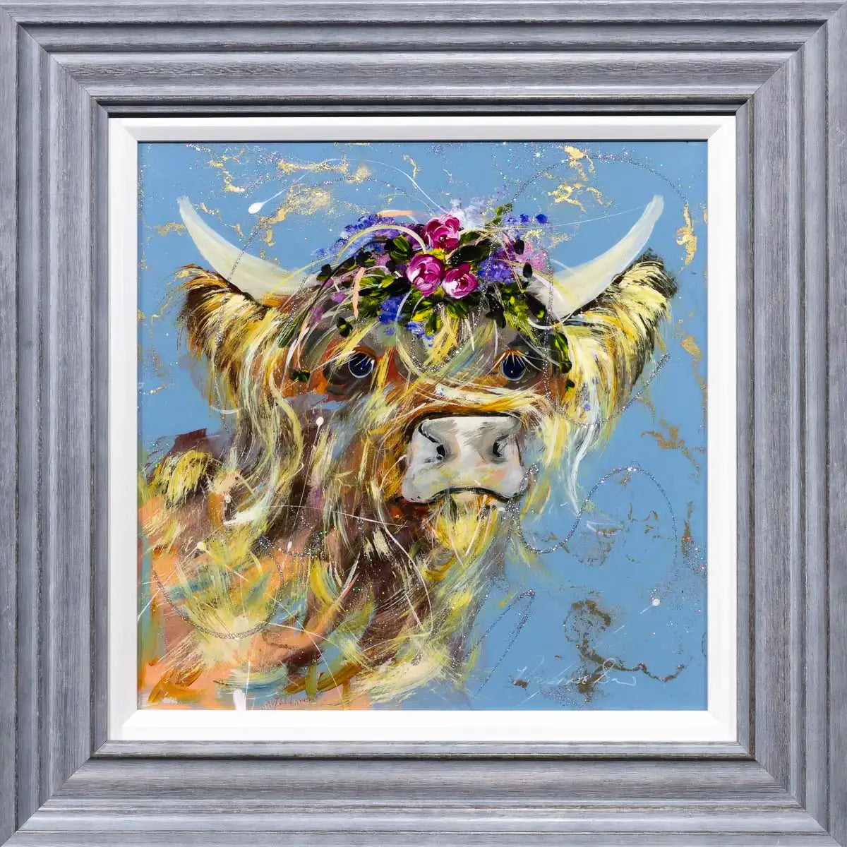 Bonnie - Original - SOLD by artist Rozanne Bell - Wyecliffe Galleries