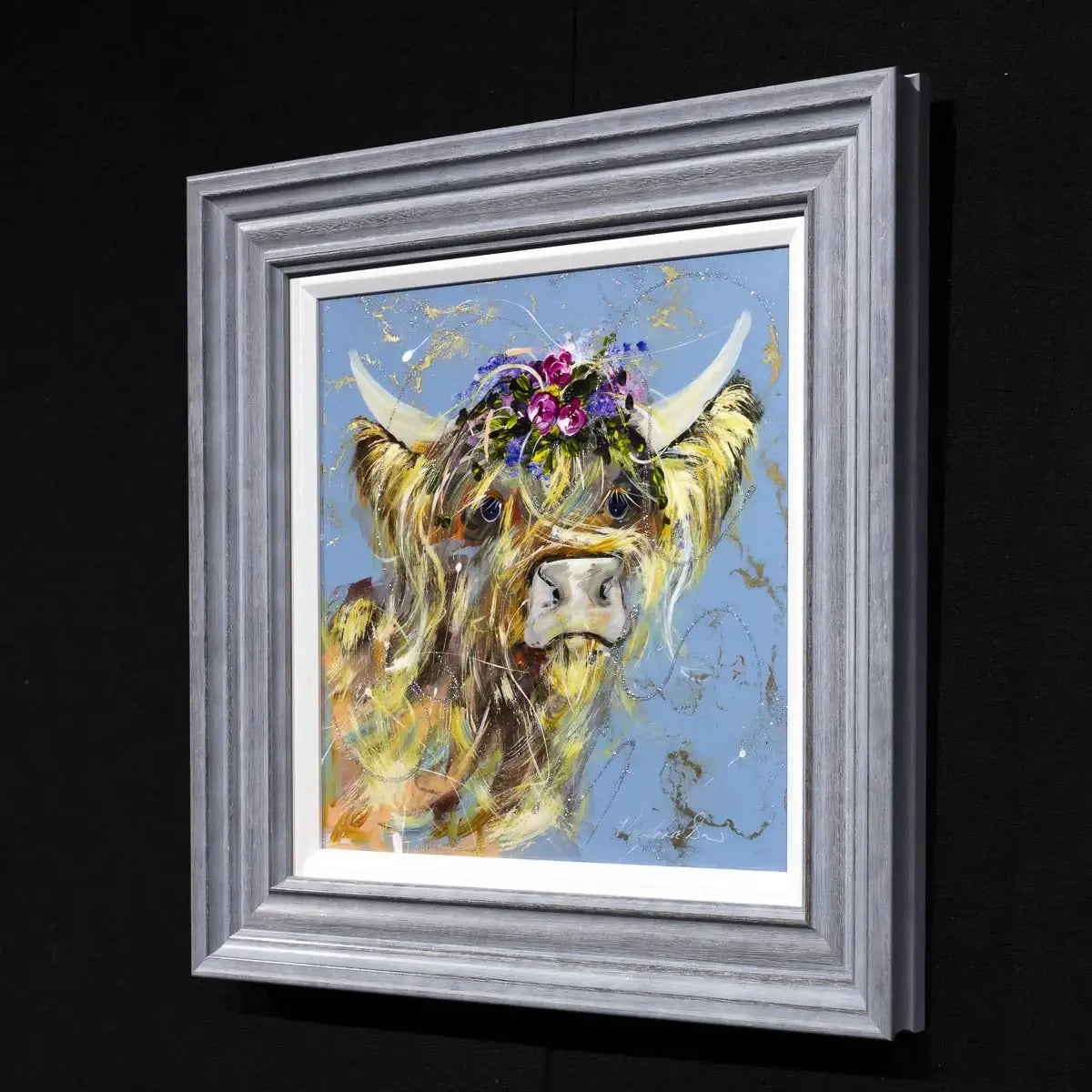 Bonnie - Original - SOLD by artist Rozanne Bell - Wyecliffe Galleries