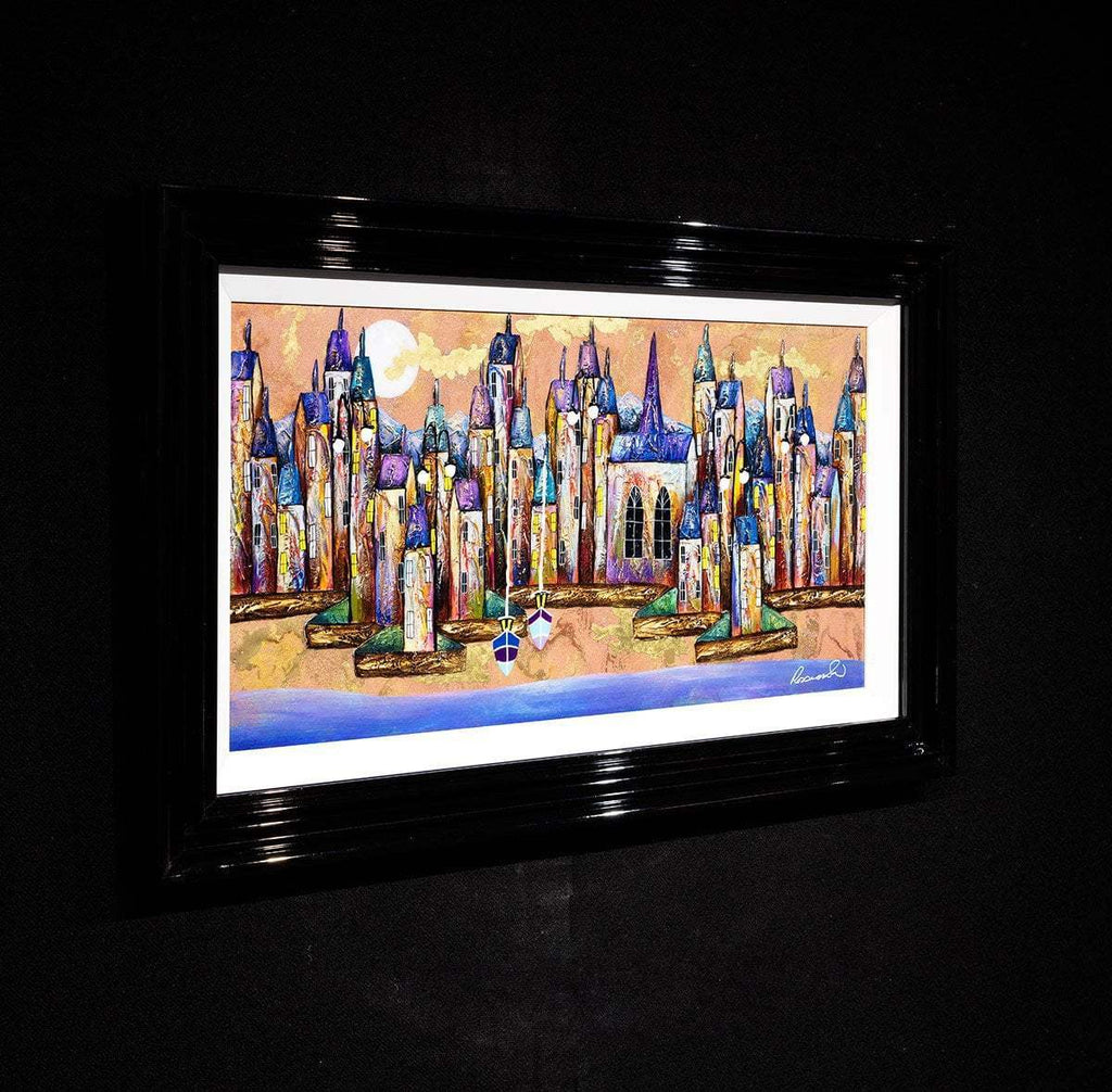 Breakwater Harbour - Original - SOLD by artist Rozanne Bell - Wyecliffe Galleries