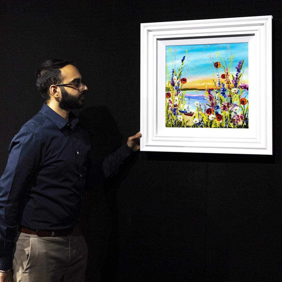 Bright and Beautiful - Original - SOLD by artist Rozanne Bell - Wyecliffe Galleries