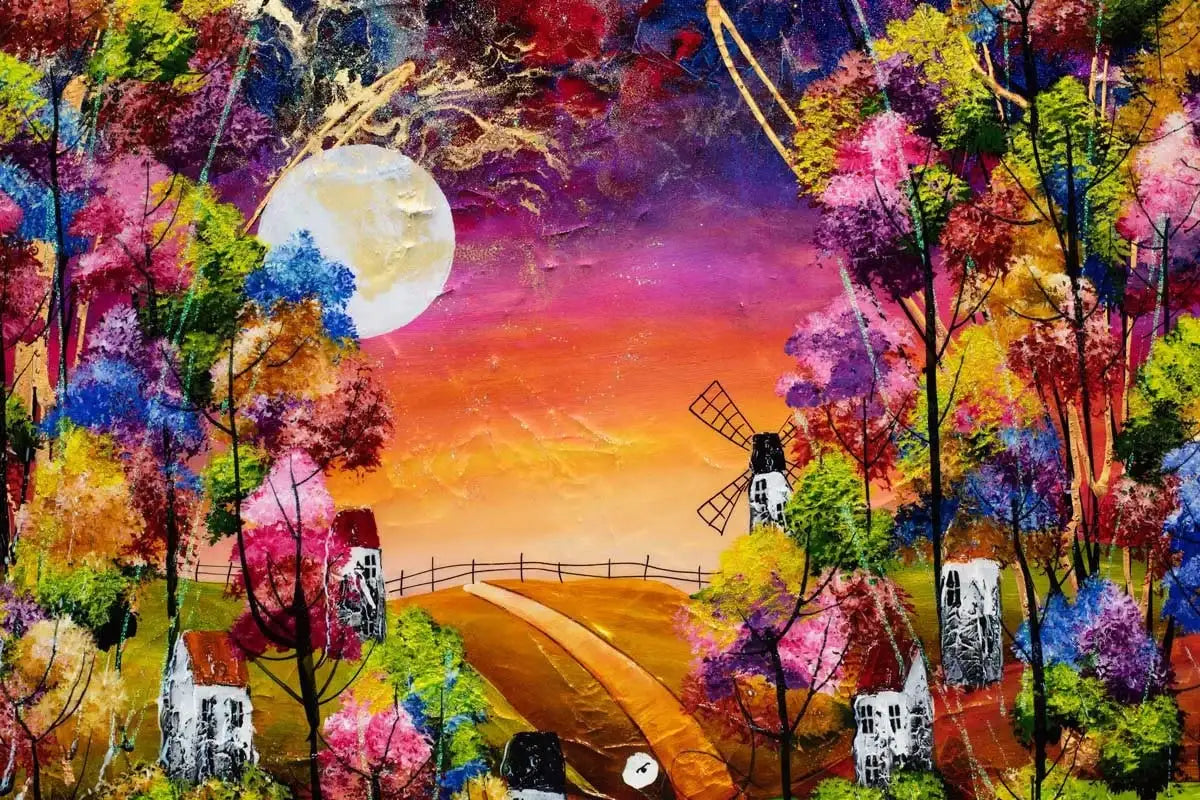 Bright As Day - Original - SOLD by artist Rozanne Bell - Wyecliffe Galleries