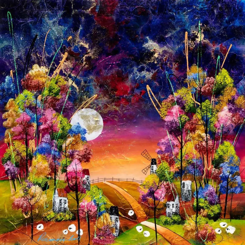 Bright As Day - Original - SOLD by artist Rozanne Bell - Wyecliffe Galleries