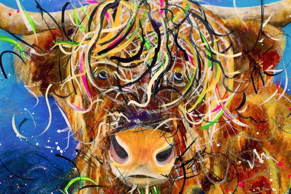 Burt - Original - SOLD by artist Rozanne Bell - Wyecliffe Galleries