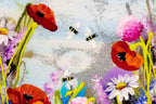 Busy Bees I - Original - SOLD by artist Rozanne Bell - Wyecliffe Galleries