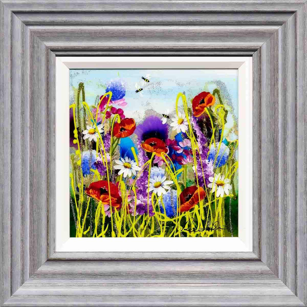 Summer Sparkles - Original - SOLD by artist Rozanne Bell - Wyecliffe Galleries