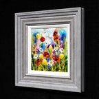 Busy Bees III - Original - SOLD by artist Rozanne Bell - Wyecliffe Galleries