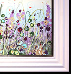 Butterflies in Bloom - SOLD by artist Rozanne Bell - Wyecliffe Galleries