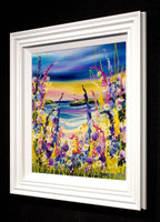 By The Lighthouse - Original - SOLD by artist Rozanne Bell - Wyecliffe Galleries