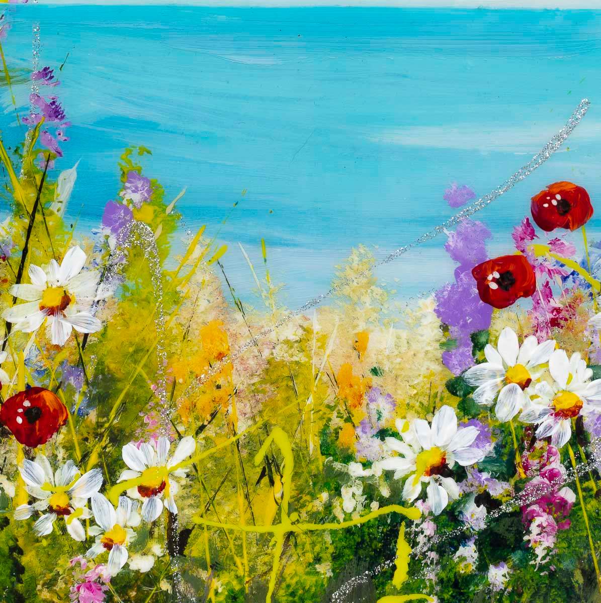 Calm of the Sea - Original - SOLD by artist Rozanne Bell - Wyecliffe Galleries