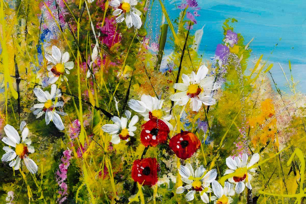 Calm of the Sea - Original - SOLD by artist Rozanne Bell - Wyecliffe Galleries