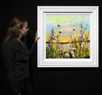 Calming Colours - Original - SOLD by artist Rozanne Bell - Wyecliffe Galleries