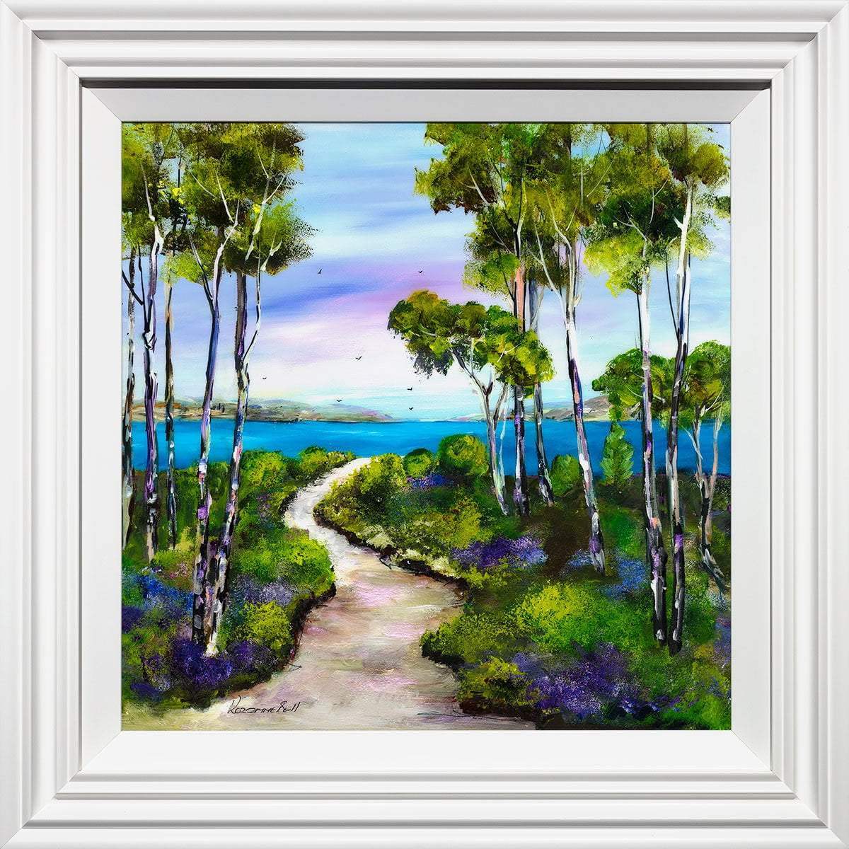 Capture This Moment - Original - SOLD by artist Rozanne Bell - Wyecliffe Galleries