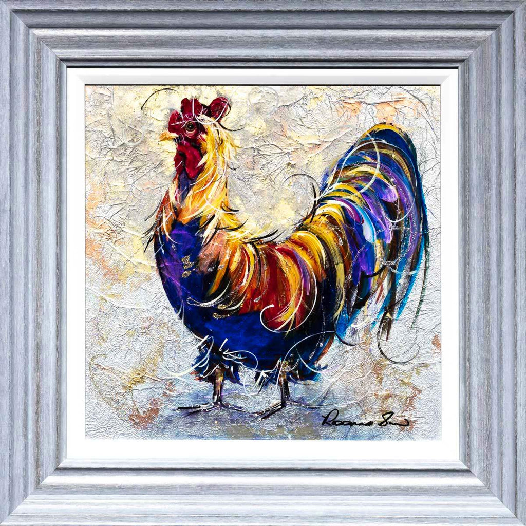 Carl - Original - SOLD by artist Rozanne Bell - Wyecliffe Galleries