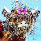 Carly - Original - SOLD by artist Rozanne Bell - Wyecliffe Galleries