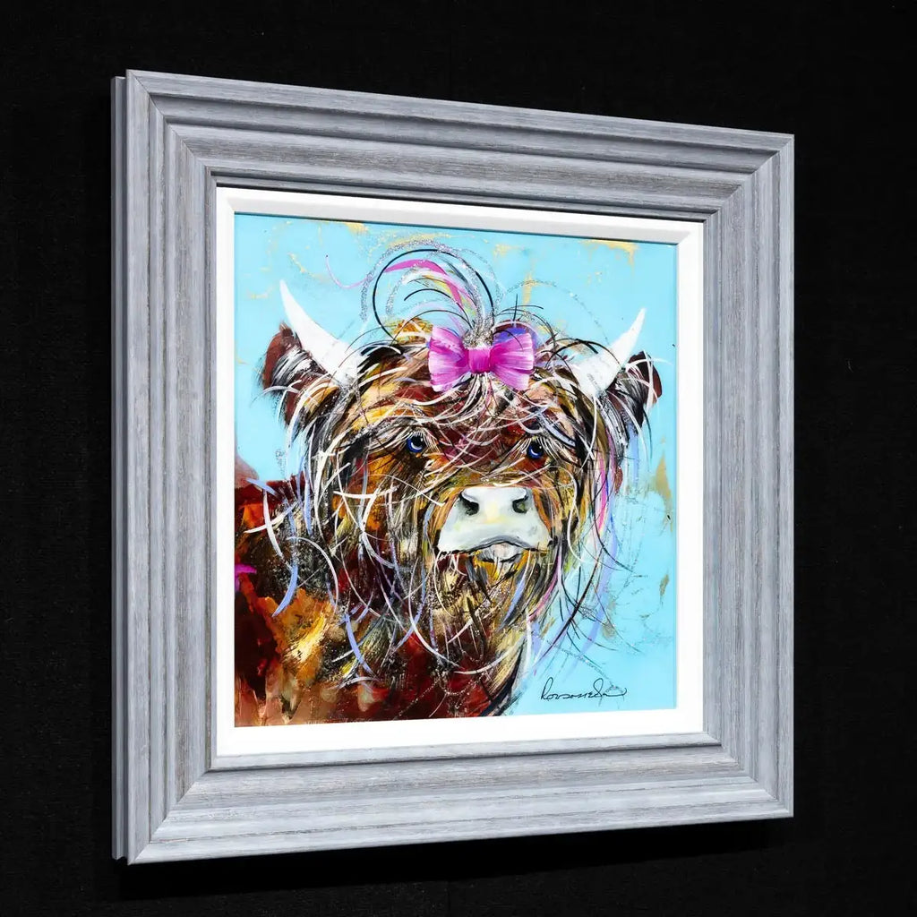 Carly - Original - SOLD by artist Rozanne Bell - Wyecliffe Galleries