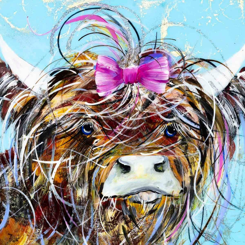 Carly - Original - SOLD by artist Rozanne Bell - Wyecliffe Galleries