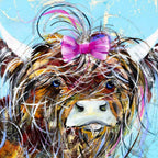 Carly - Original - SOLD by artist Rozanne Bell - Wyecliffe Galleries