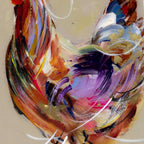 Carson - Original - SOLD by artist Rozanne Bell - Wyecliffe Galleries