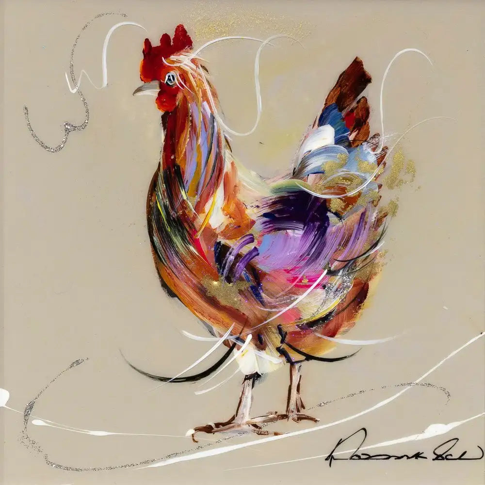 Carson - Original - SOLD by artist Rozanne Bell - Wyecliffe Galleries