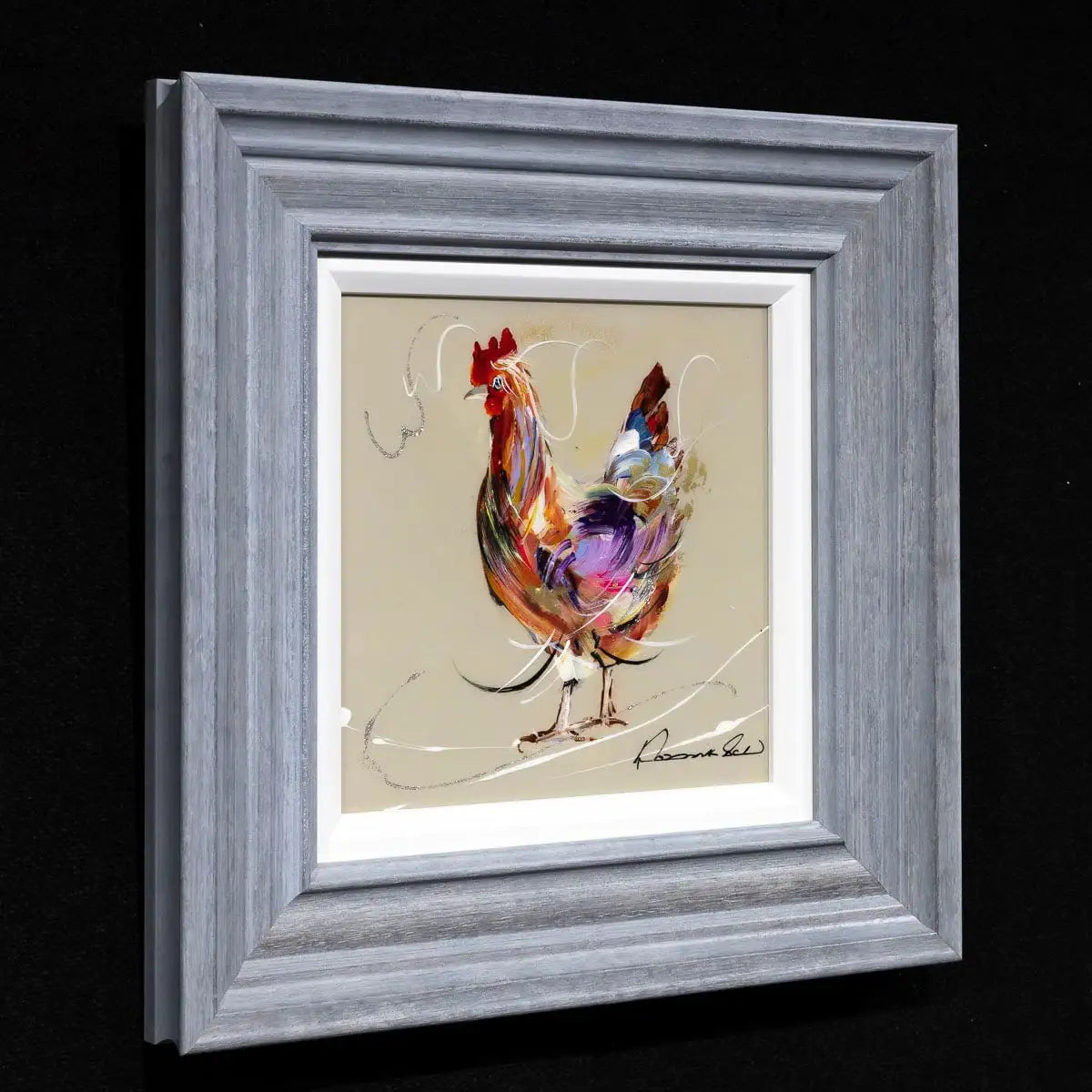 Carson - Original - SOLD by artist Rozanne Bell - Wyecliffe Galleries