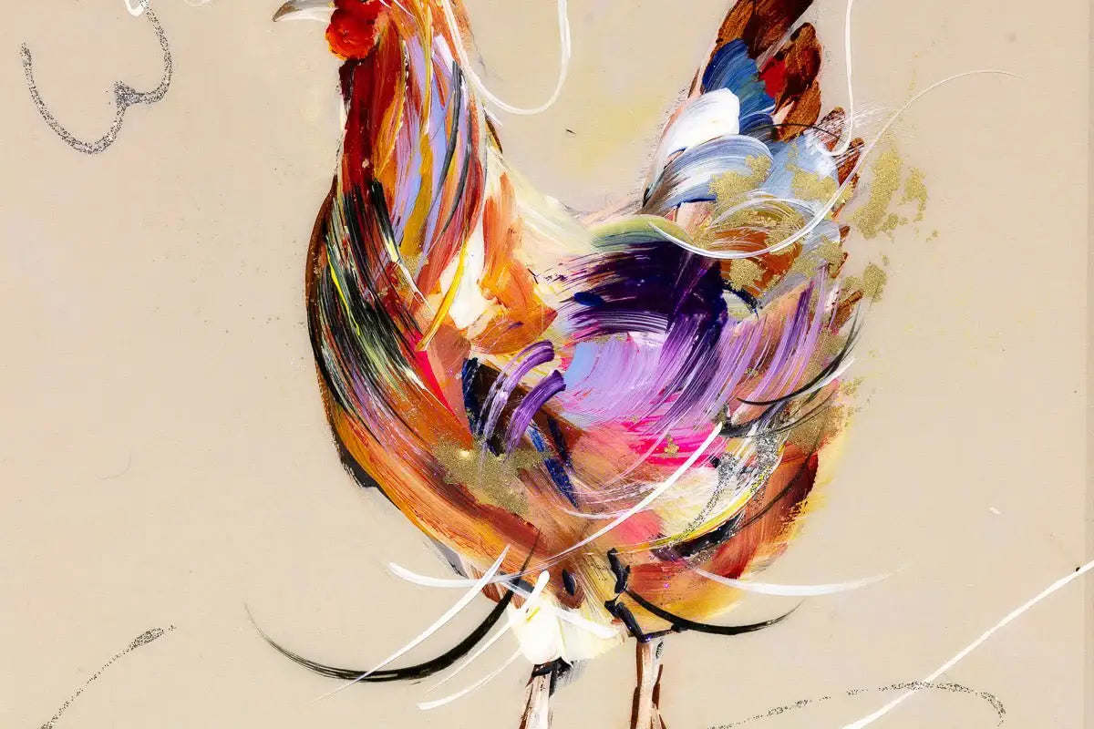 Carson - Original - SOLD by artist Rozanne Bell - Wyecliffe Galleries