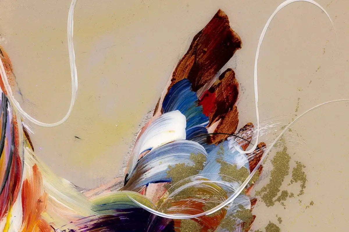 Carson - Original - SOLD by artist Rozanne Bell - Wyecliffe Galleries