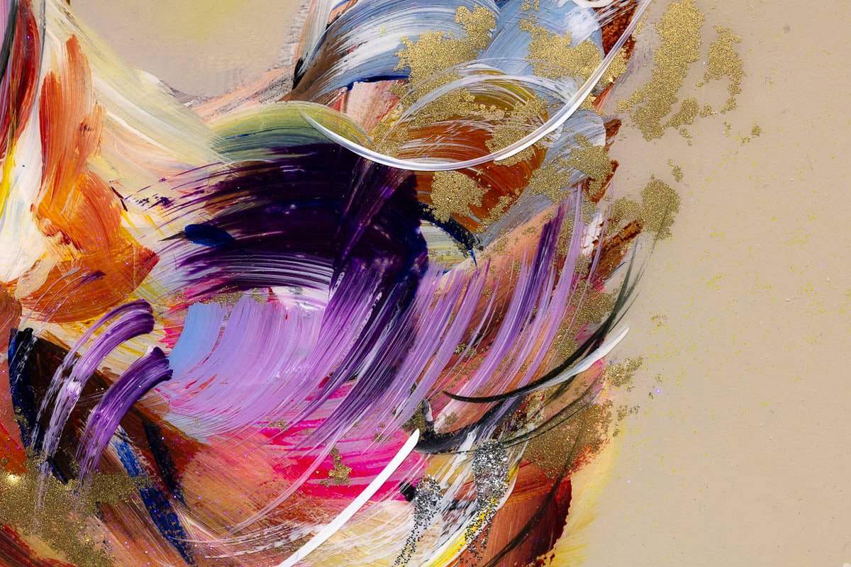 Carson - Original - SOLD by artist Rozanne Bell - Wyecliffe Galleries