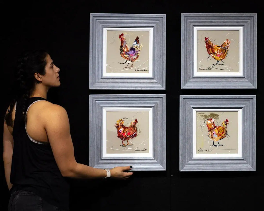 Carson - Original - SOLD by artist Rozanne Bell - Wyecliffe Galleries