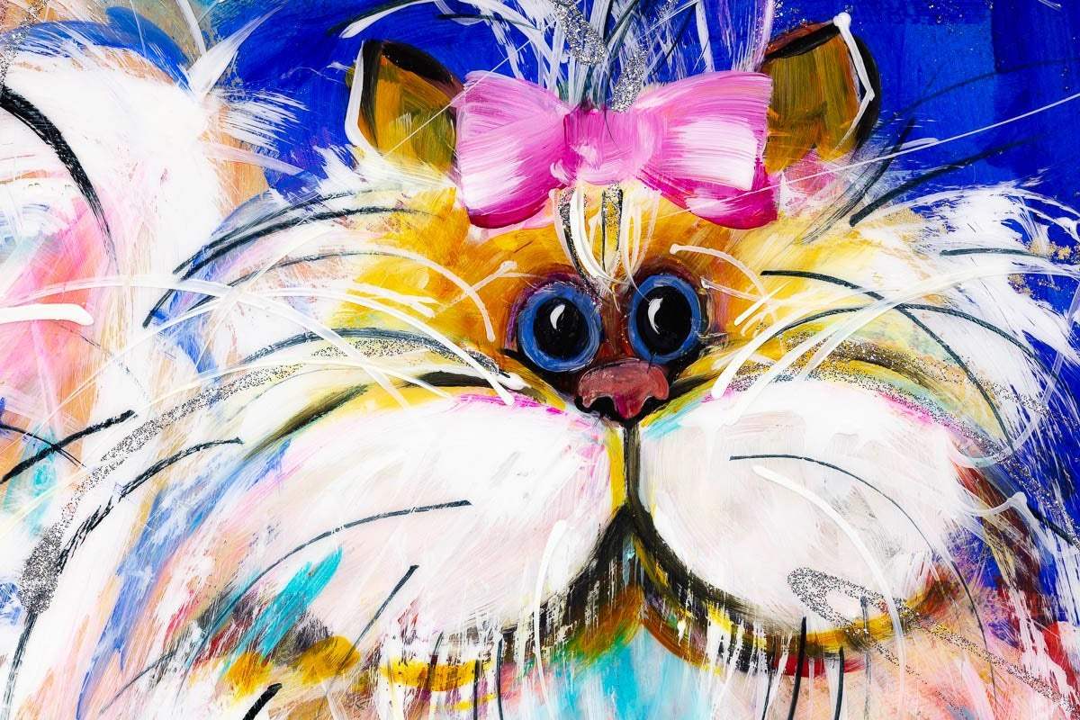 Cassie - Original - SOLD by artist Rozanne Bell - Wyecliffe Galleries