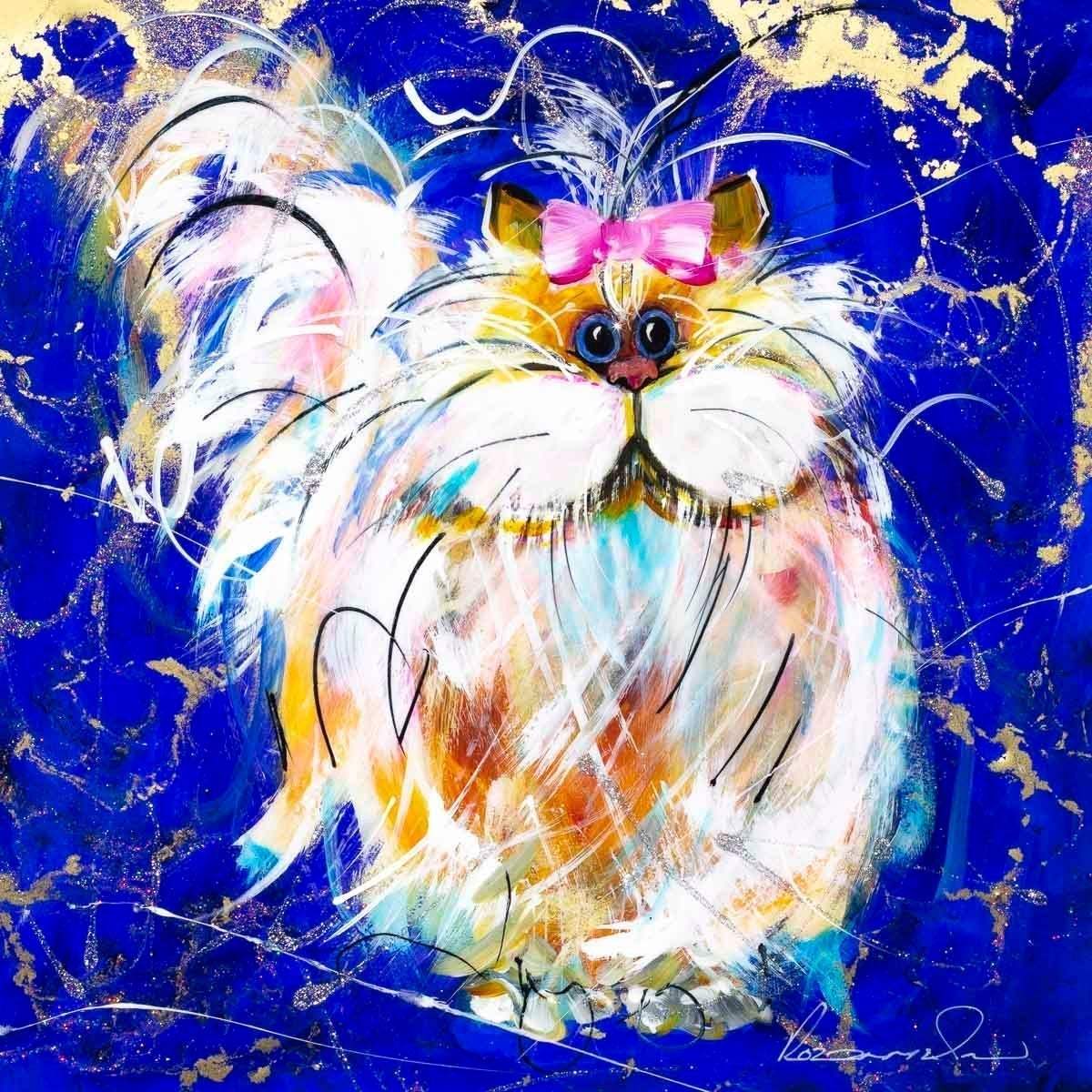 Cassie - Original - SOLD by artist Rozanne Bell - Wyecliffe Galleries