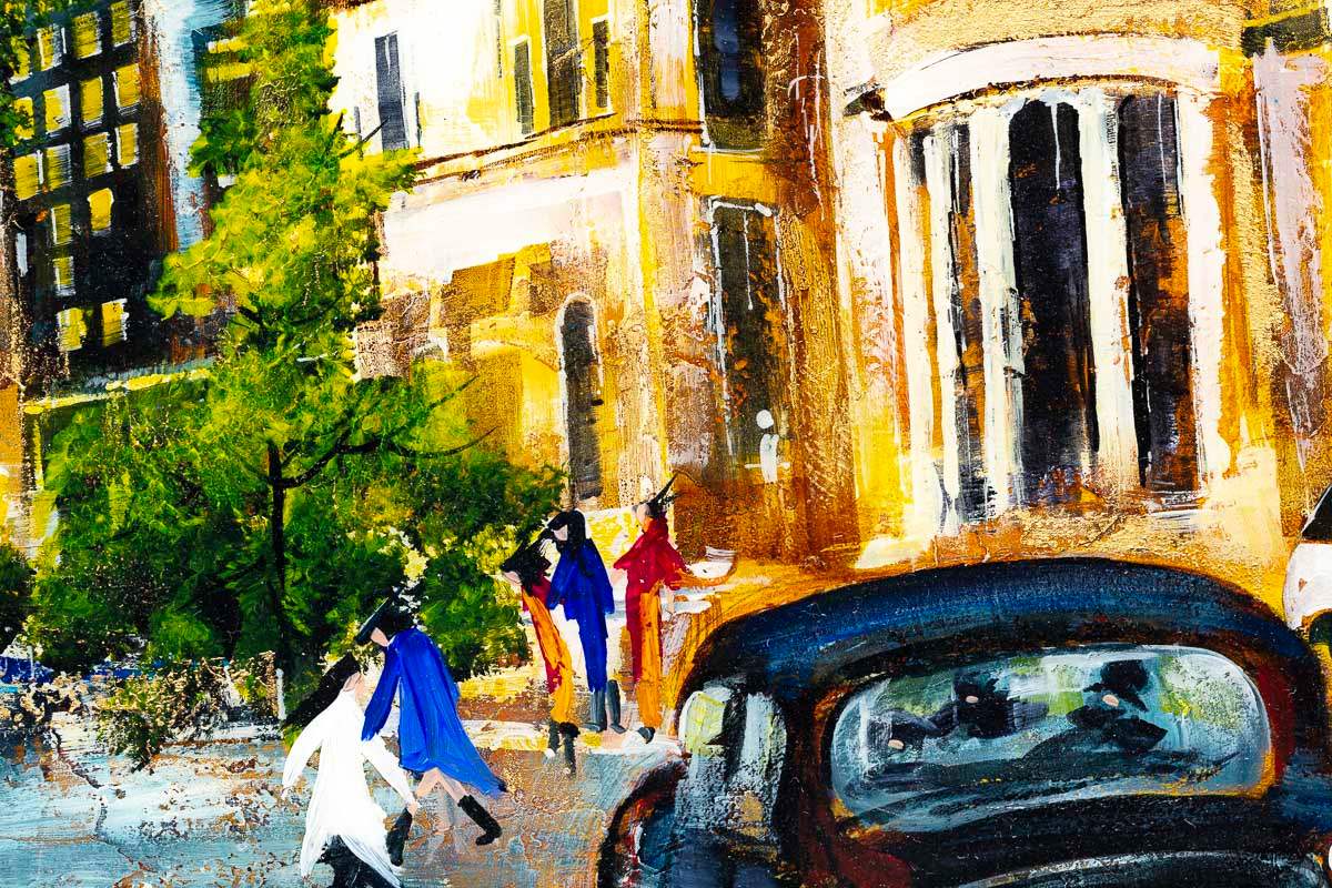 Cathedral Sunset - Original by artist Rozanne Bell - Wyecliffe Galleries