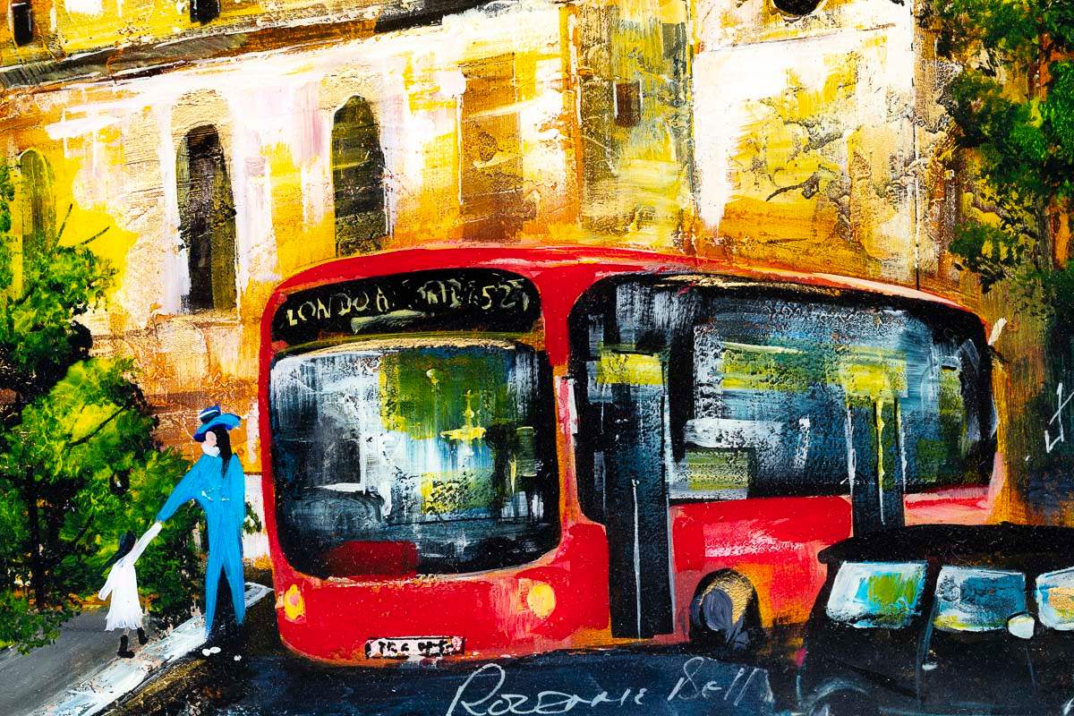 Cathedral Sunset - Original by artist Rozanne Bell - Wyecliffe Galleries