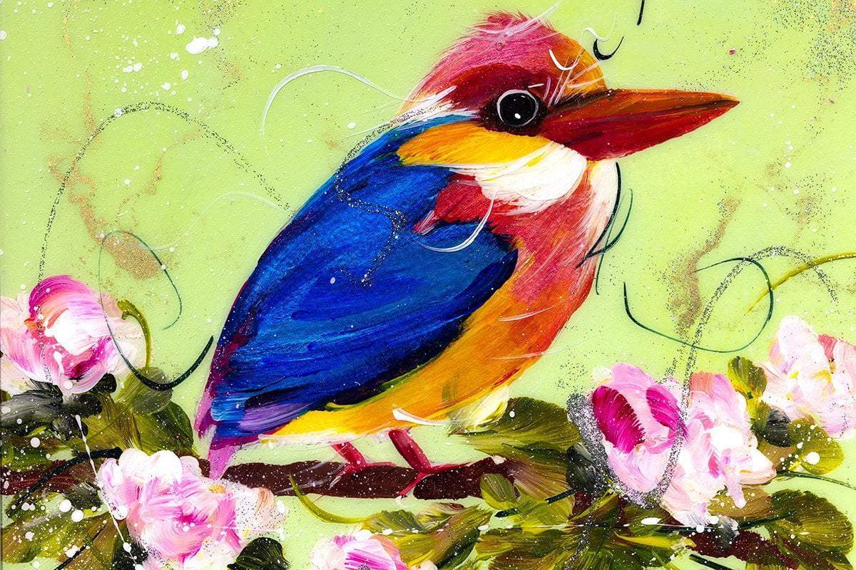 Celeste - Original - SOLD by artist Rozanne Bell - Wyecliffe Galleries