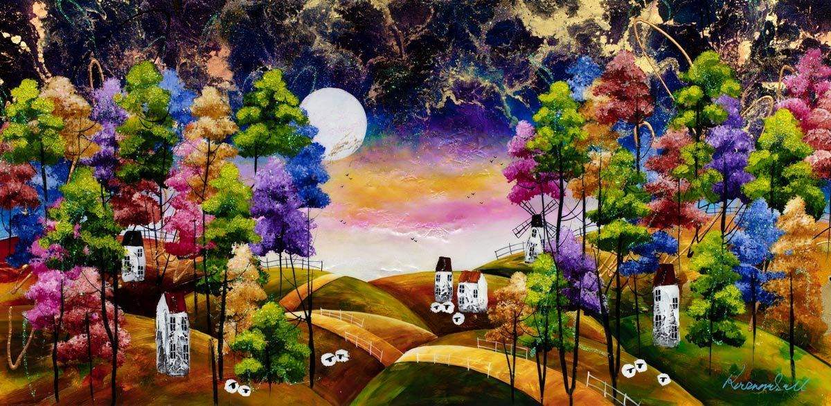 Changing Seasons - Original - SOLD by artist Rozanne Bell - Wyecliffe Galleries