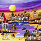 Changing Skies - Original - SOLD by artist Rozanne Bell - Wyecliffe Galleries