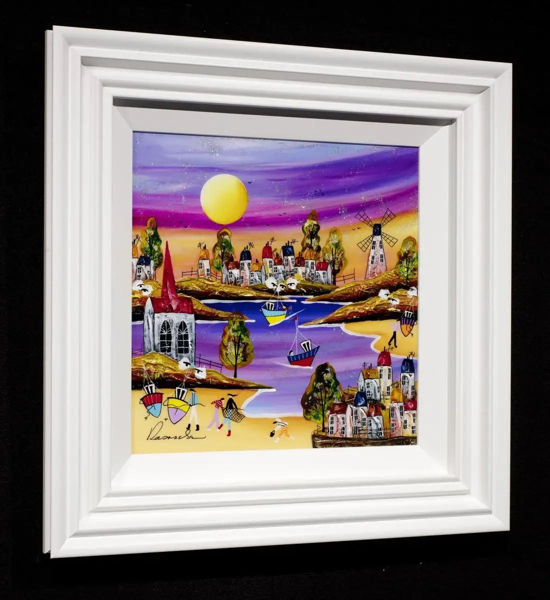 Changing Skies - Original - SOLD by artist Rozanne Bell - Wyecliffe Galleries