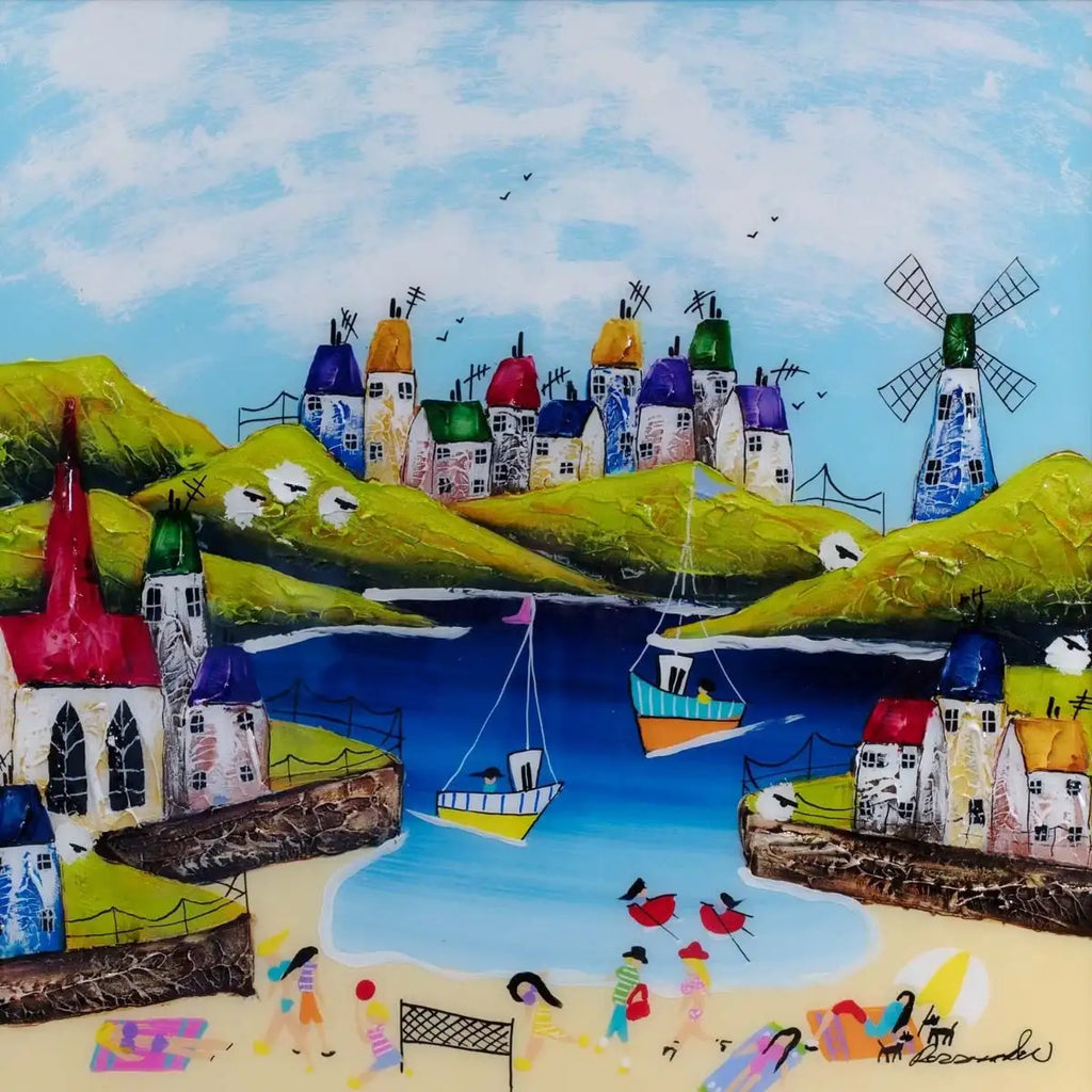 Chapel Bay - Original - SOLD by artist Rozanne Bell - Wyecliffe Galleries