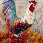 Charlie - Original - SOLD by artist Rozanne Bell - Wyecliffe Galleries