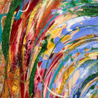 Charlie - Original - SOLD by artist Rozanne Bell - Wyecliffe Galleries