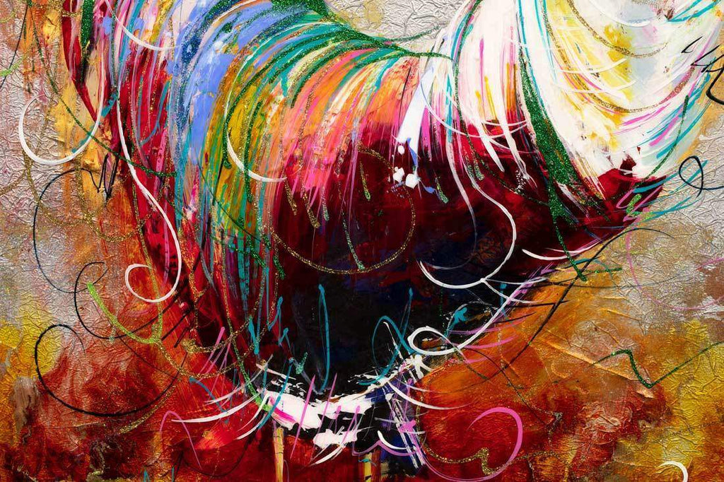 Charlie - Original - SOLD by artist Rozanne Bell - Wyecliffe Galleries