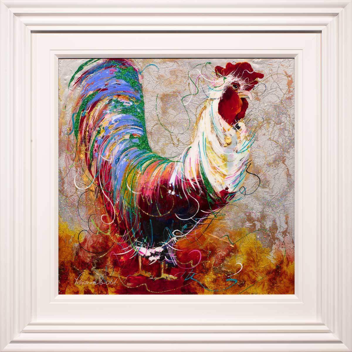 Charlie - Original - SOLD by artist Rozanne Bell - Wyecliffe Galleries