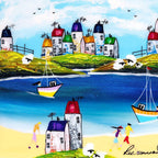 Childhood Memories II - SOLD by artist Rozanne Bell - Wyecliffe Galleries