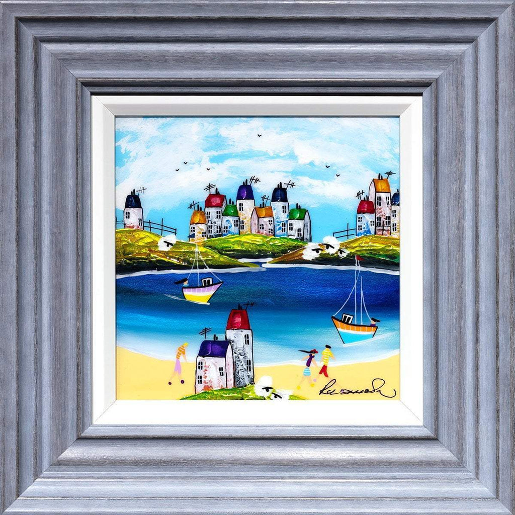 Childhood Memories II - SOLD by artist Rozanne Bell - Wyecliffe Galleries