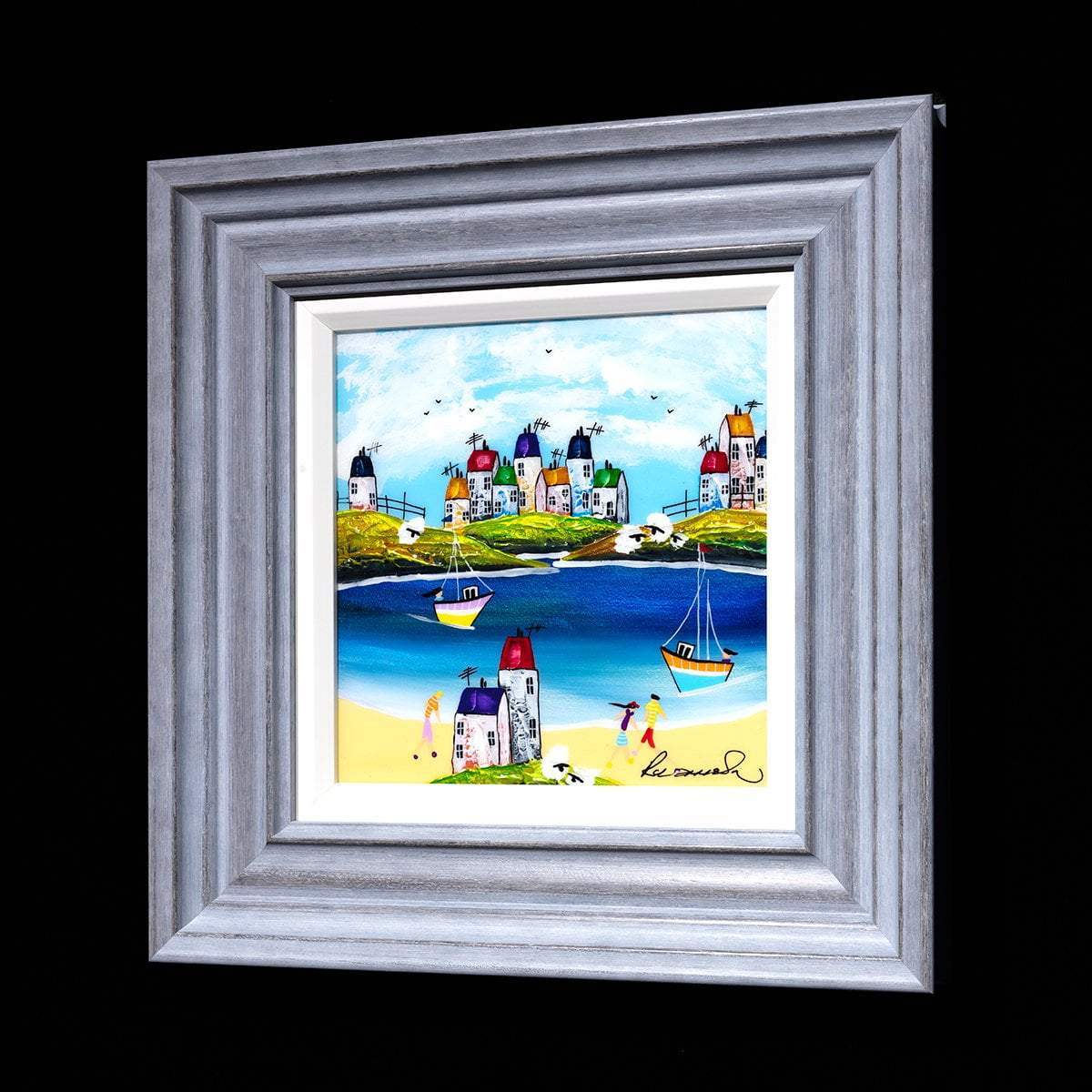 Childhood Memories II - SOLD by artist Rozanne Bell - Wyecliffe Galleries