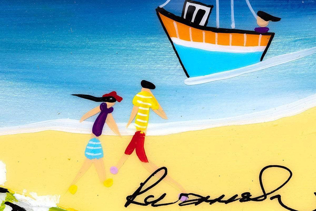 Childhood Memories II - SOLD by artist Rozanne Bell - Wyecliffe Galleries